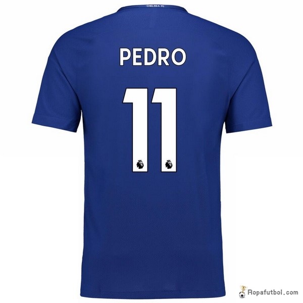 Camiseta Chelsea Replica Primera Ropa Pedro 2017/18